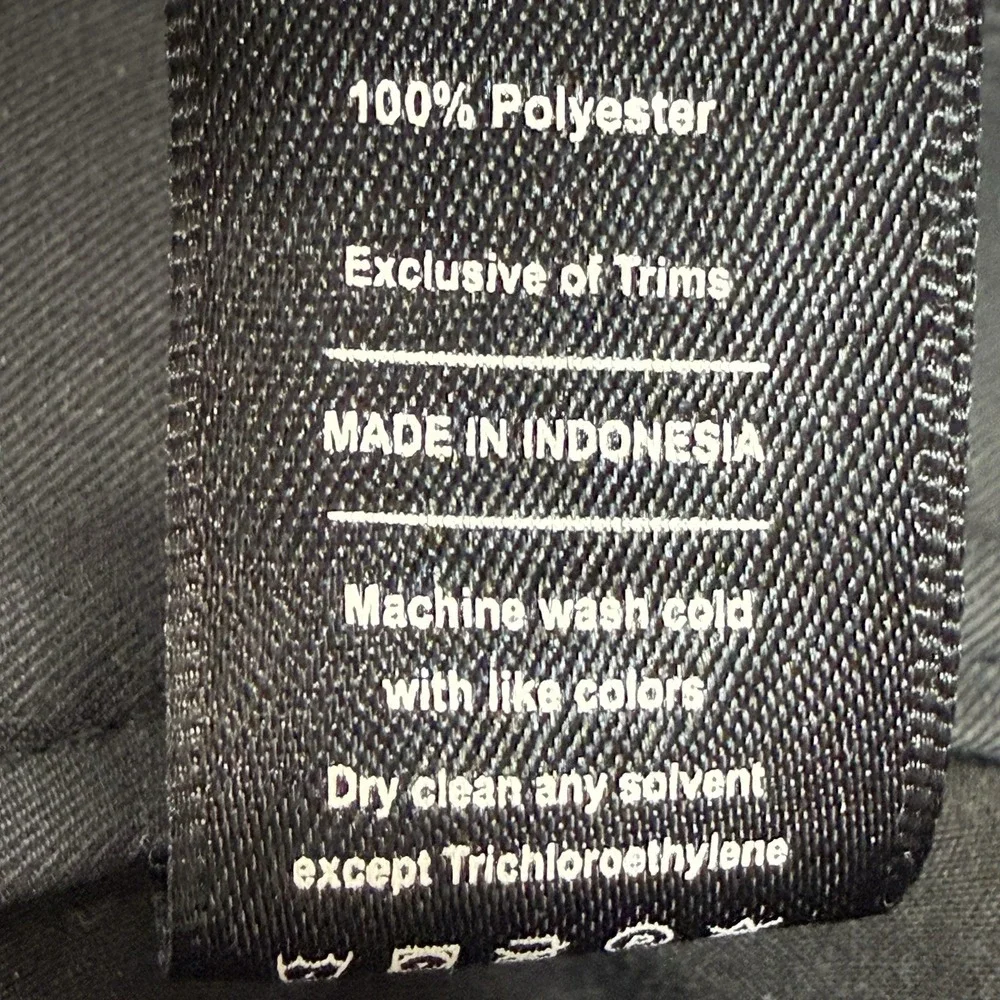 Public Rec Pants Mens Sz 34X32 Black Performance Chino Commuter Travel Stretch